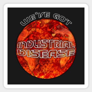 industrial disease Sticker